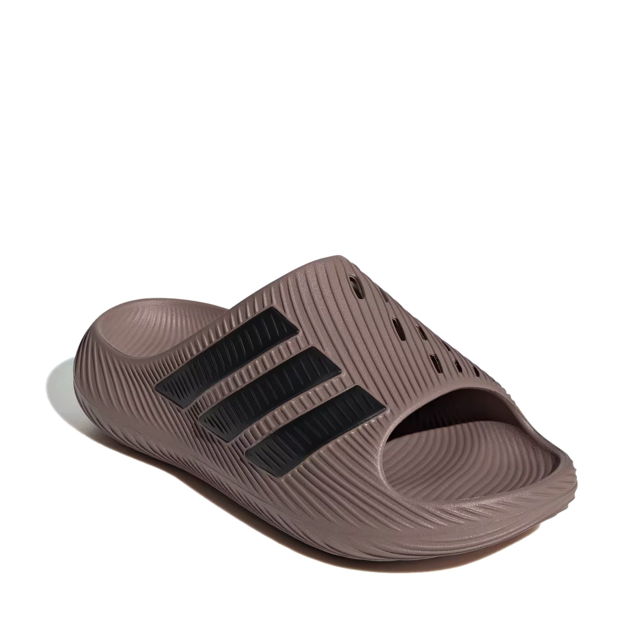  ADIDAS PURECHILL SLIDES TRACE BROWN BLACK KH6415 
