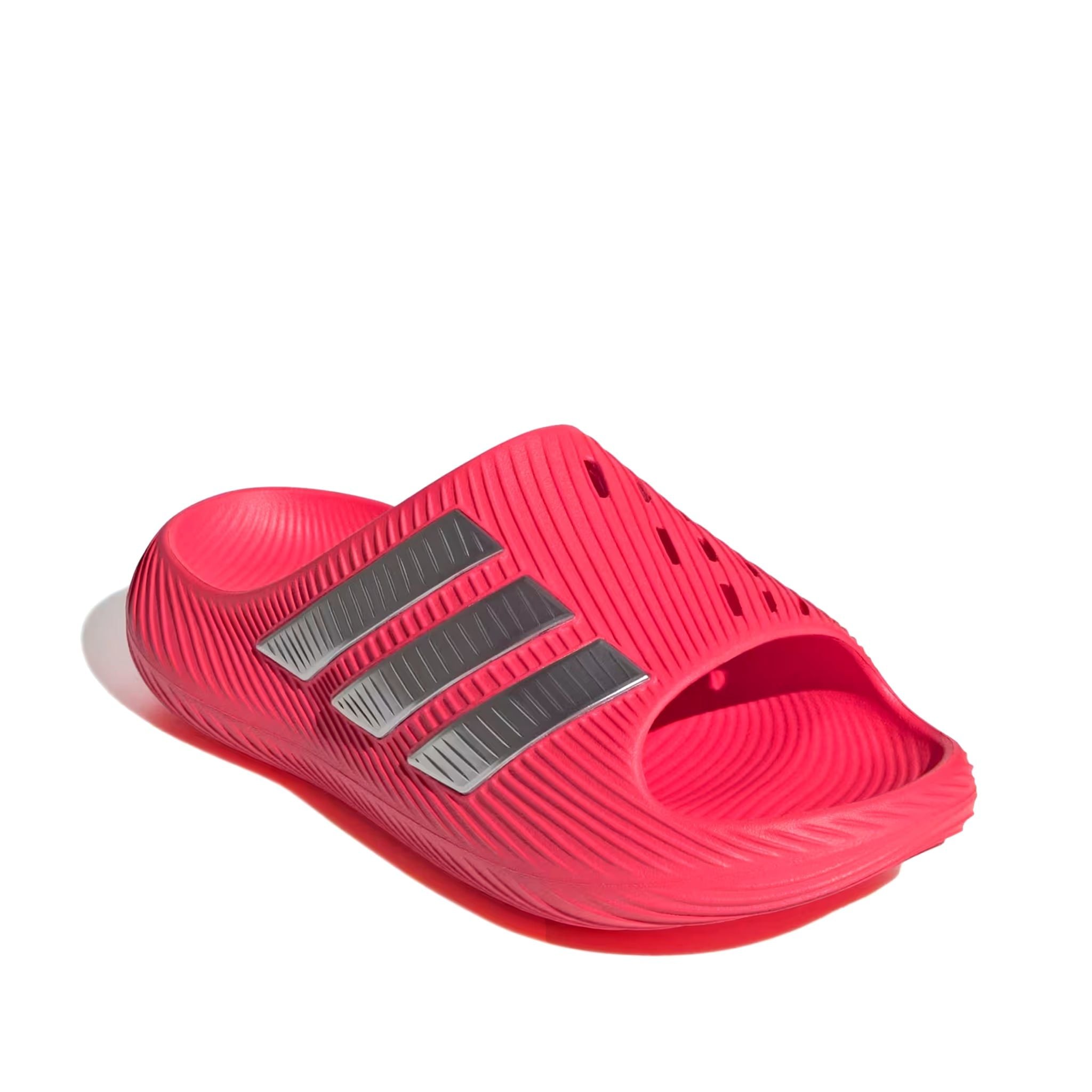  ADIDAS PURECHILL SLIDES LUCID RED MATTE SILVER KI0058 