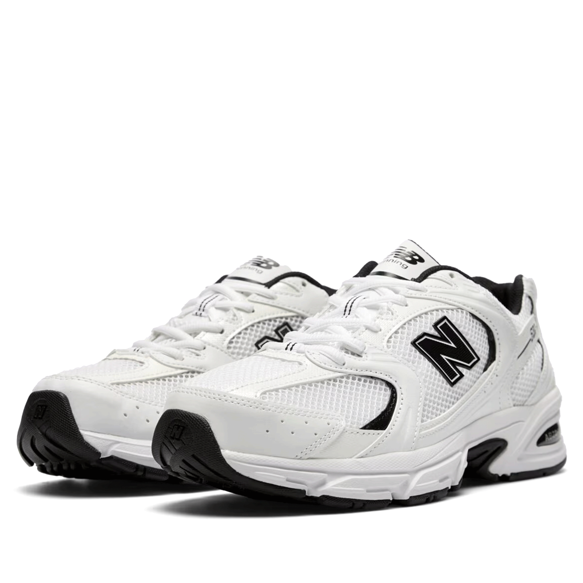  NEW BALANCE 530 WHITE BLACK DETAILS MR530EWB 