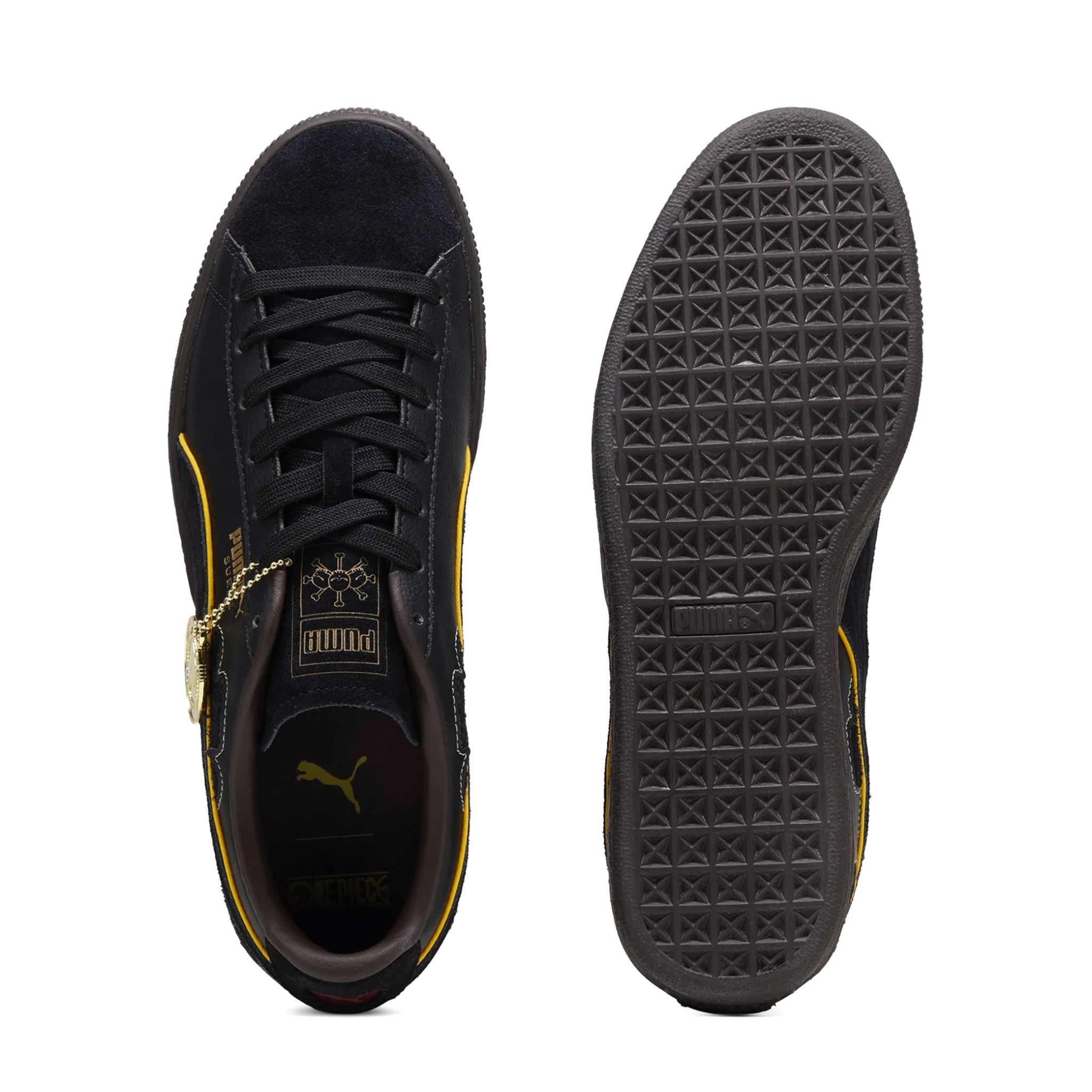  PUMA SUEDE ONE PIECE BLACKBEARD TEECH 396525-01 
