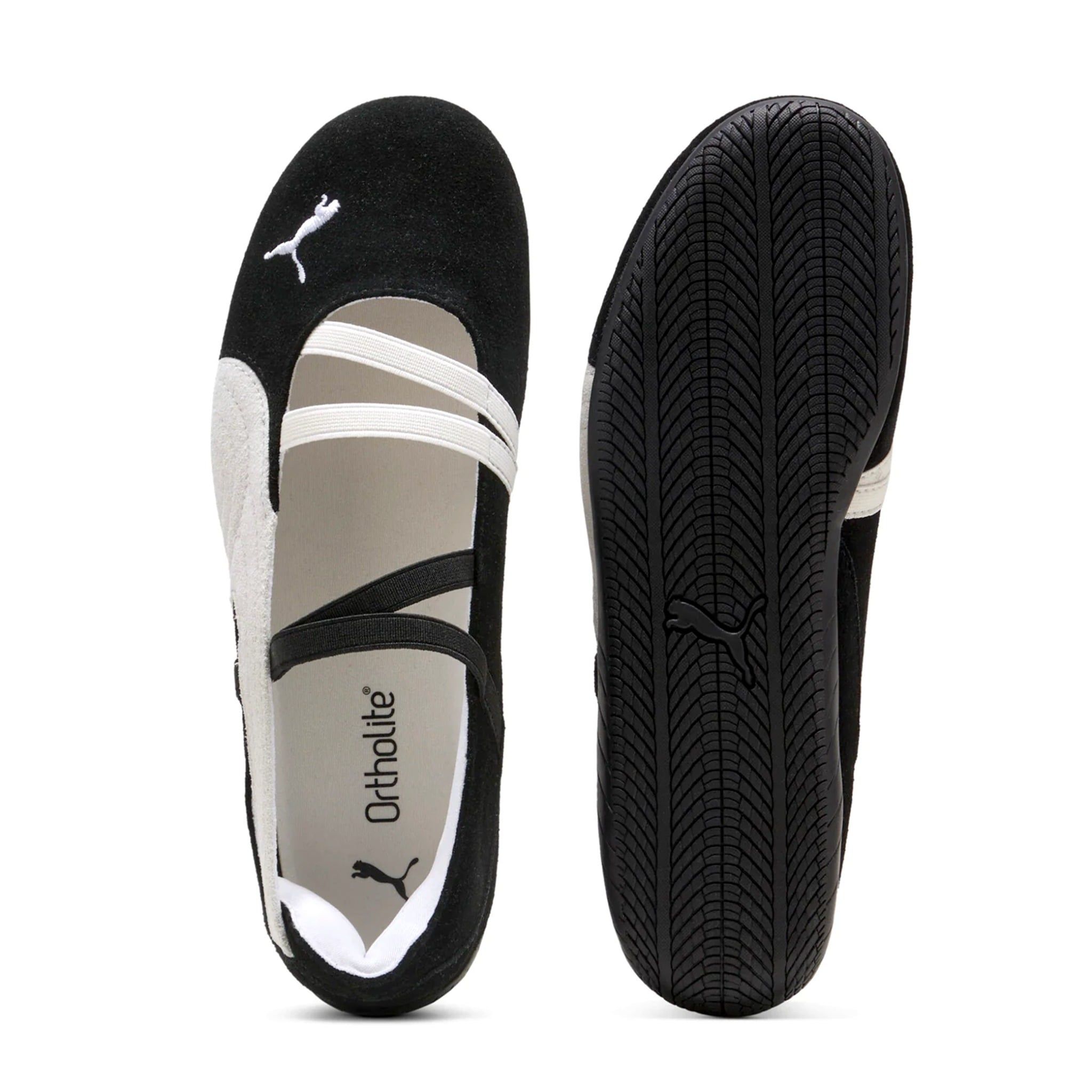  PUMA WMNS SPEEDCAT BALLET SD BLACK WHITE 401287-06 