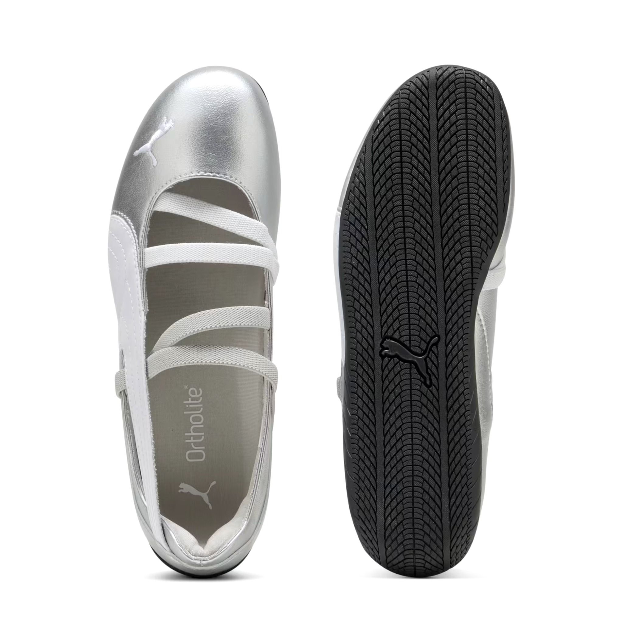  PUMA SPEEDCAT BALLET METALLIC SILVER 401581-01 