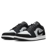  AIR JORDAN 1 LOW BLACK LIGHT SMOKE GREY 553558-048 
