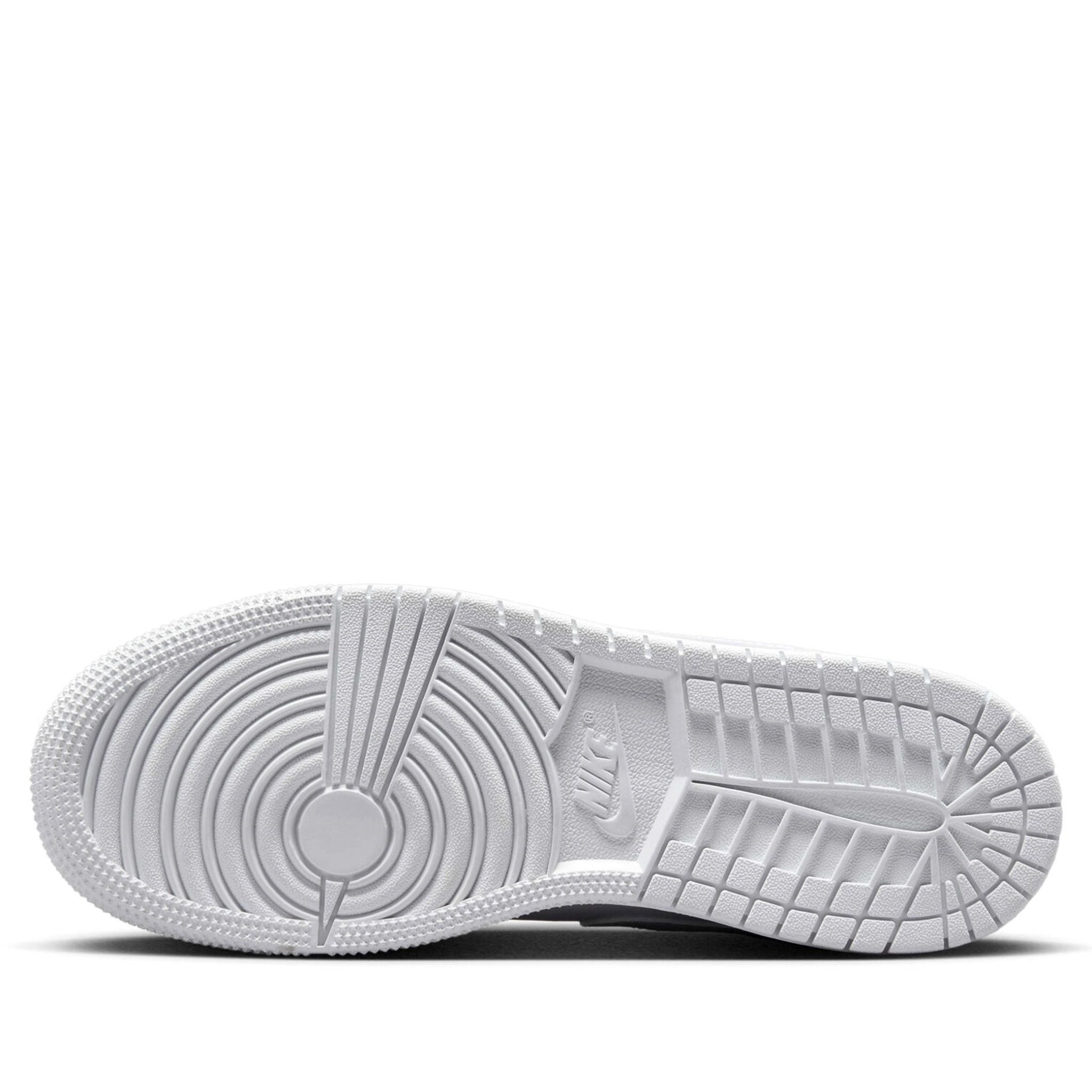  NIKE AIR JORDAN 1 LOW TRIPLE WHITE GS 553560-136 