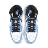  NIKE AIR JORDAN 1 HIGH OG UNIVERSITY BLUE M 555088-134 
