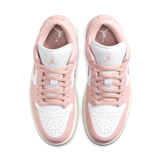  NIKE AIR JORDAN 1 LOW PINK OXFORD DC0774-162 