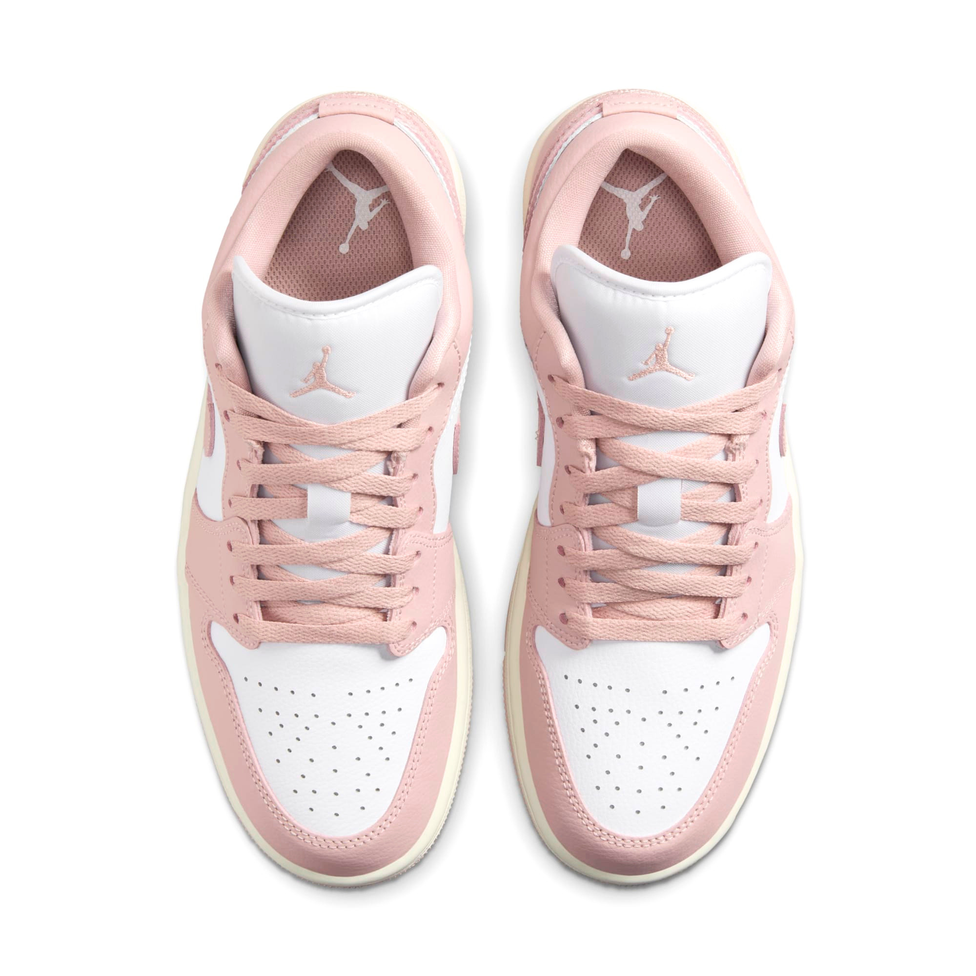  NIKE AIR JORDAN 1 LOW PINK OXFORD DC0774-162 