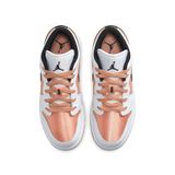  NIKE AIR JORDAN 1 LOW WHITE LIGHT MADDER ROOT GS DM8960-801 