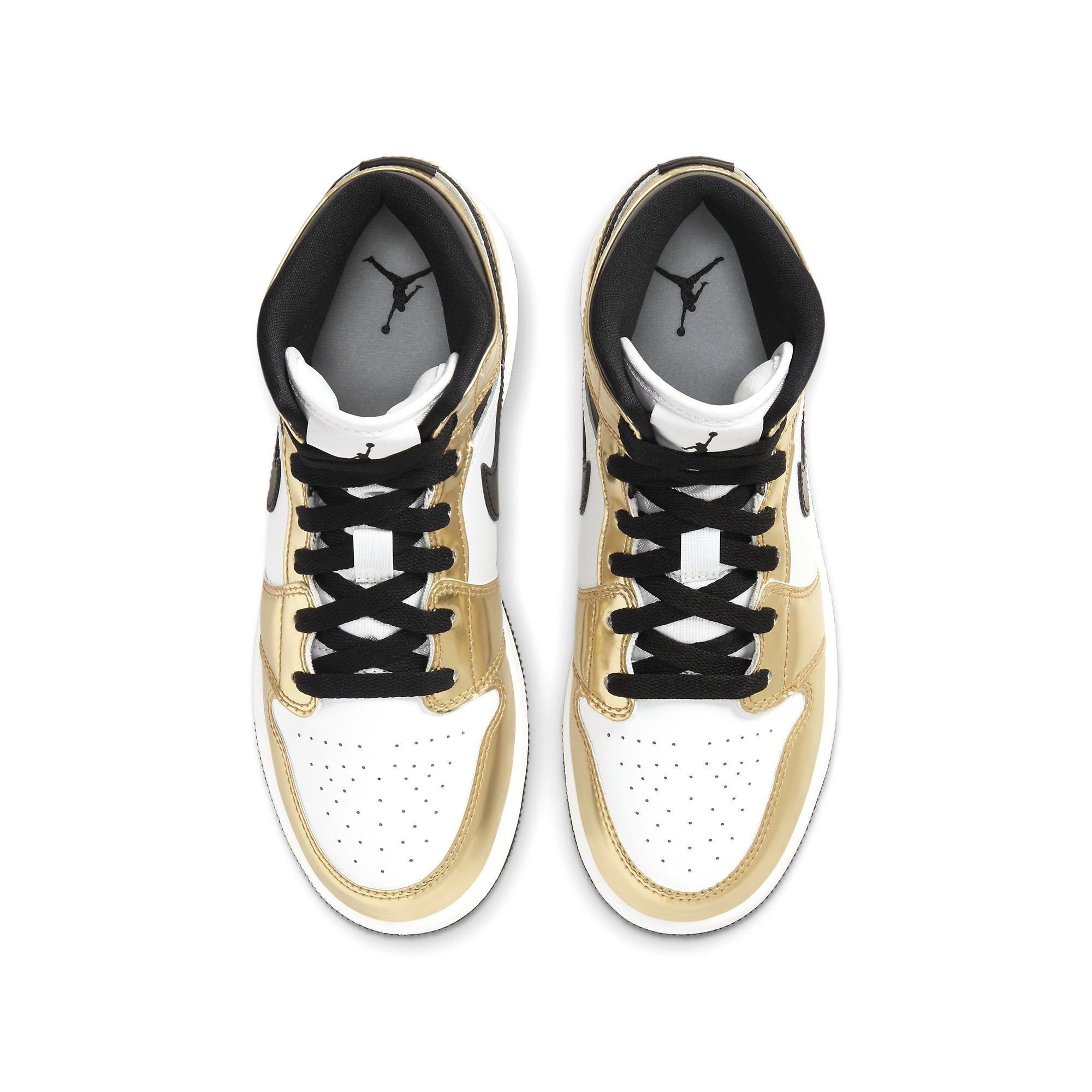  NIKE AIR JORDAN 1 MID METALLIC GOLD DC1420-700 