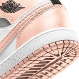  NIKE AIR JORDAN 1 MID ARCTIC ORANGE BLACK TOE 554724-133 
