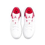  NIKE AIR JORDAN 1 LOW WHITE BLACK INFRARED 553560-160 