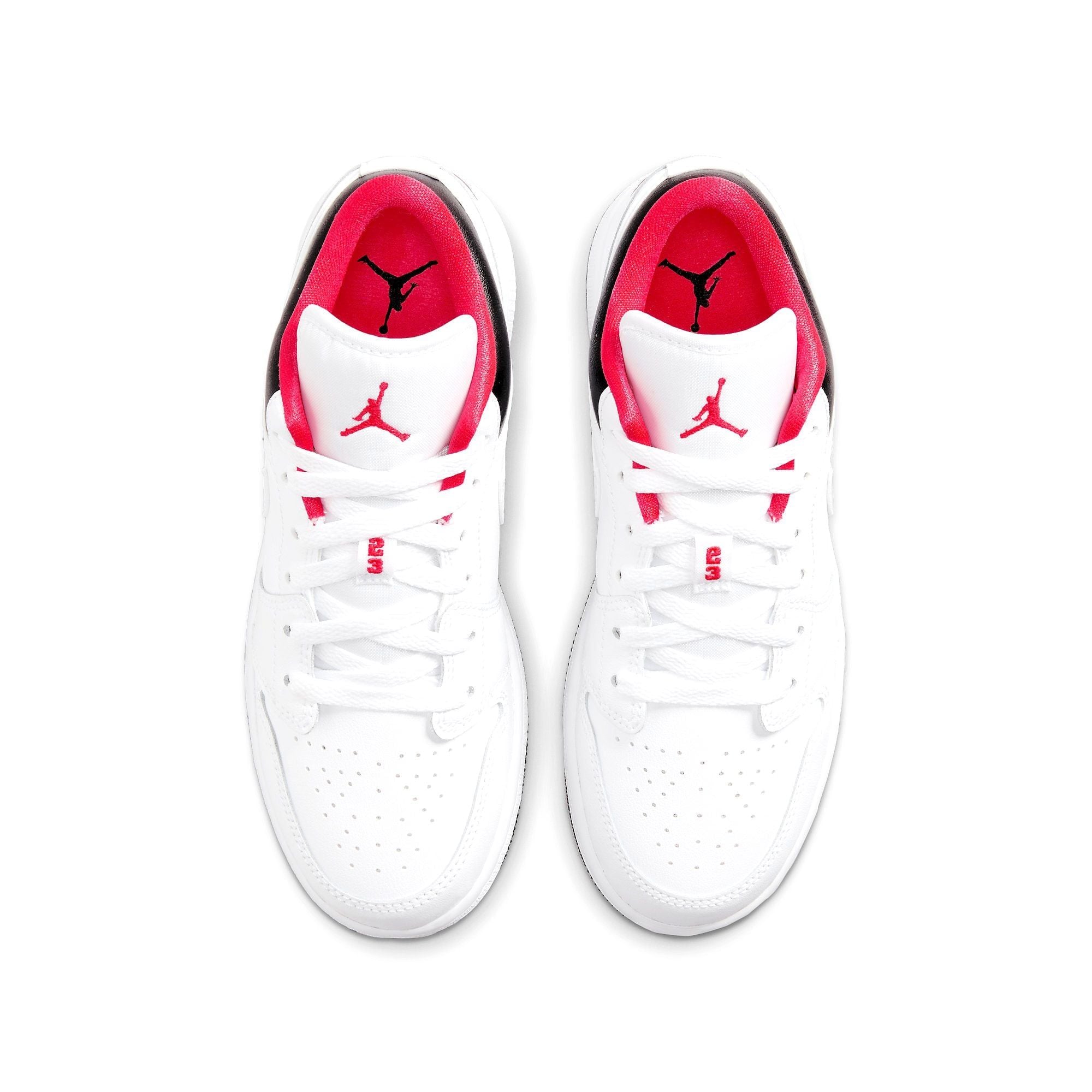  NIKE AIR JORDAN 1 LOW WHITE BLACK INFRARED 553560-160 