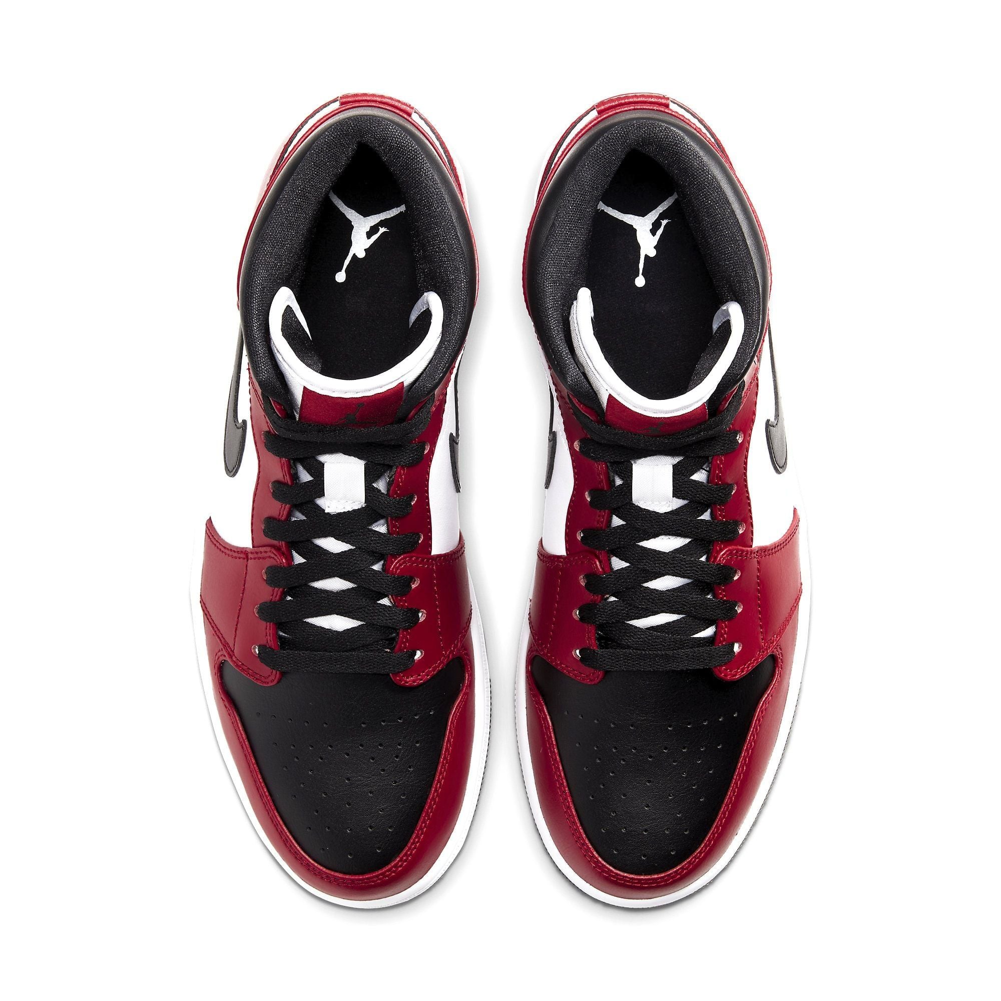  NIKE AIR JORDAN 1 MID CHICAGO TOE 554724-069 