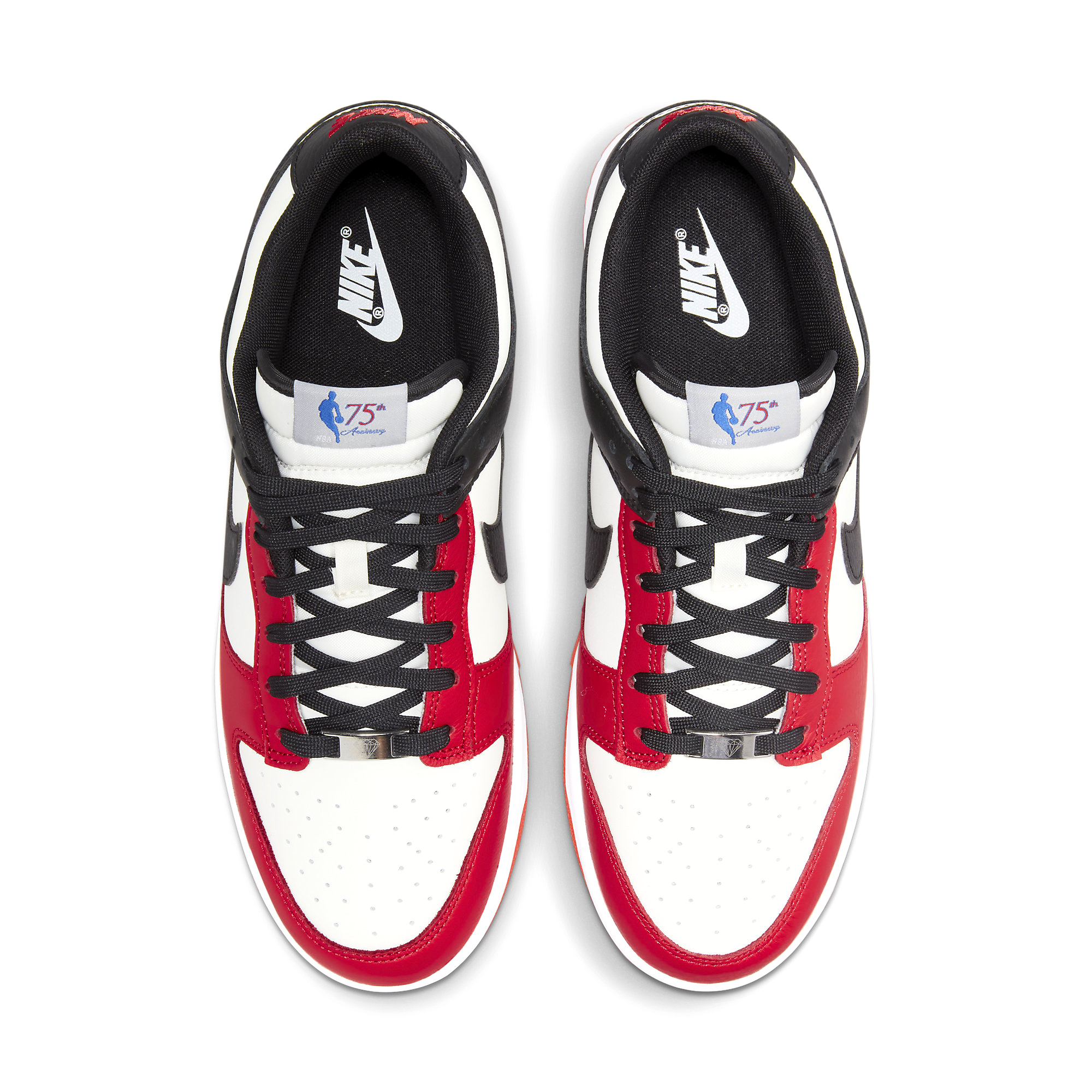  NIKE DUNK LOW GSEMB NBA 75TH ANNIVERSARY CHICAGO DO6288-100 