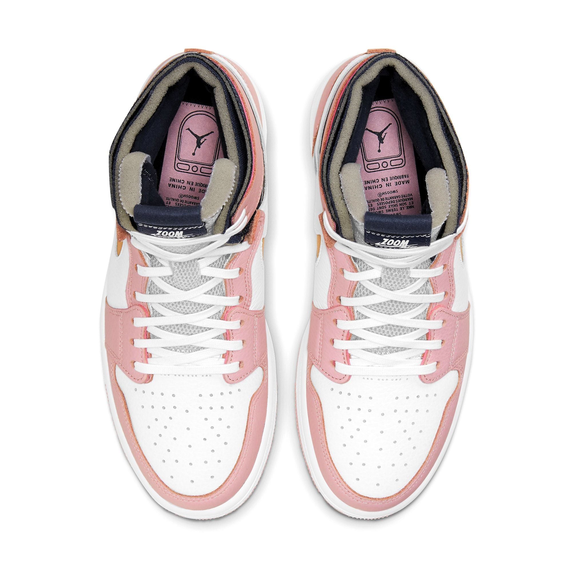  NIKE AIR JORDAN 1 ZOOM HIGH PINK GLAZE CT0979-601 