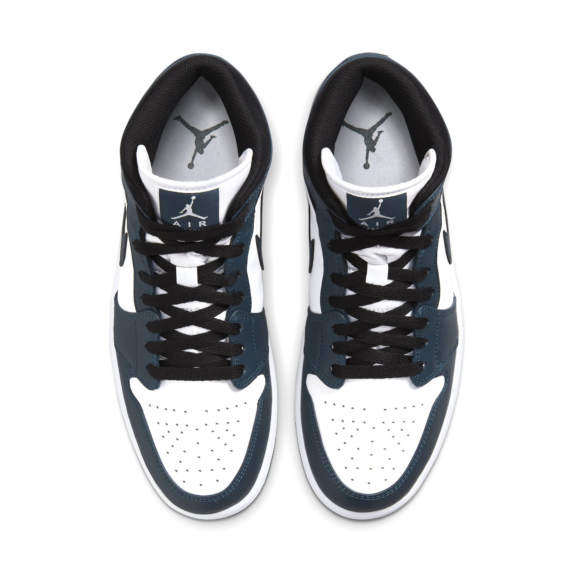  NIKE AIR JORDAN 1 MID DARK TEAL 554724-411 