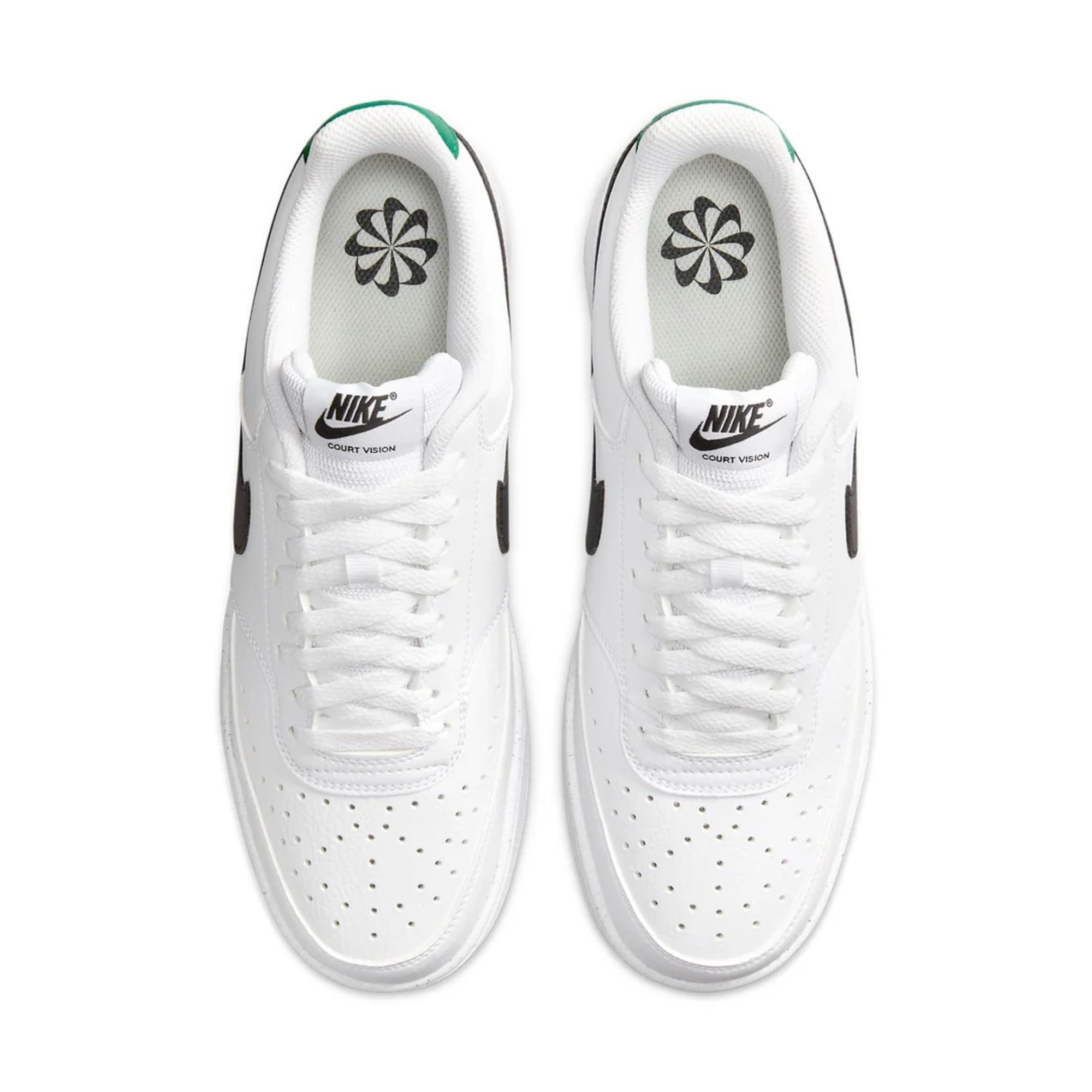  NIKE COURT VISION WHITE BLACK GREEN DH2987-110 