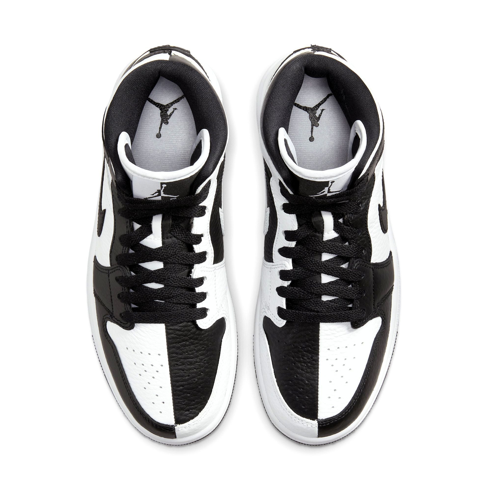  NIKE AIR JORDAN 1 MID SPLIT BLACK WHITE W DR0501-101 