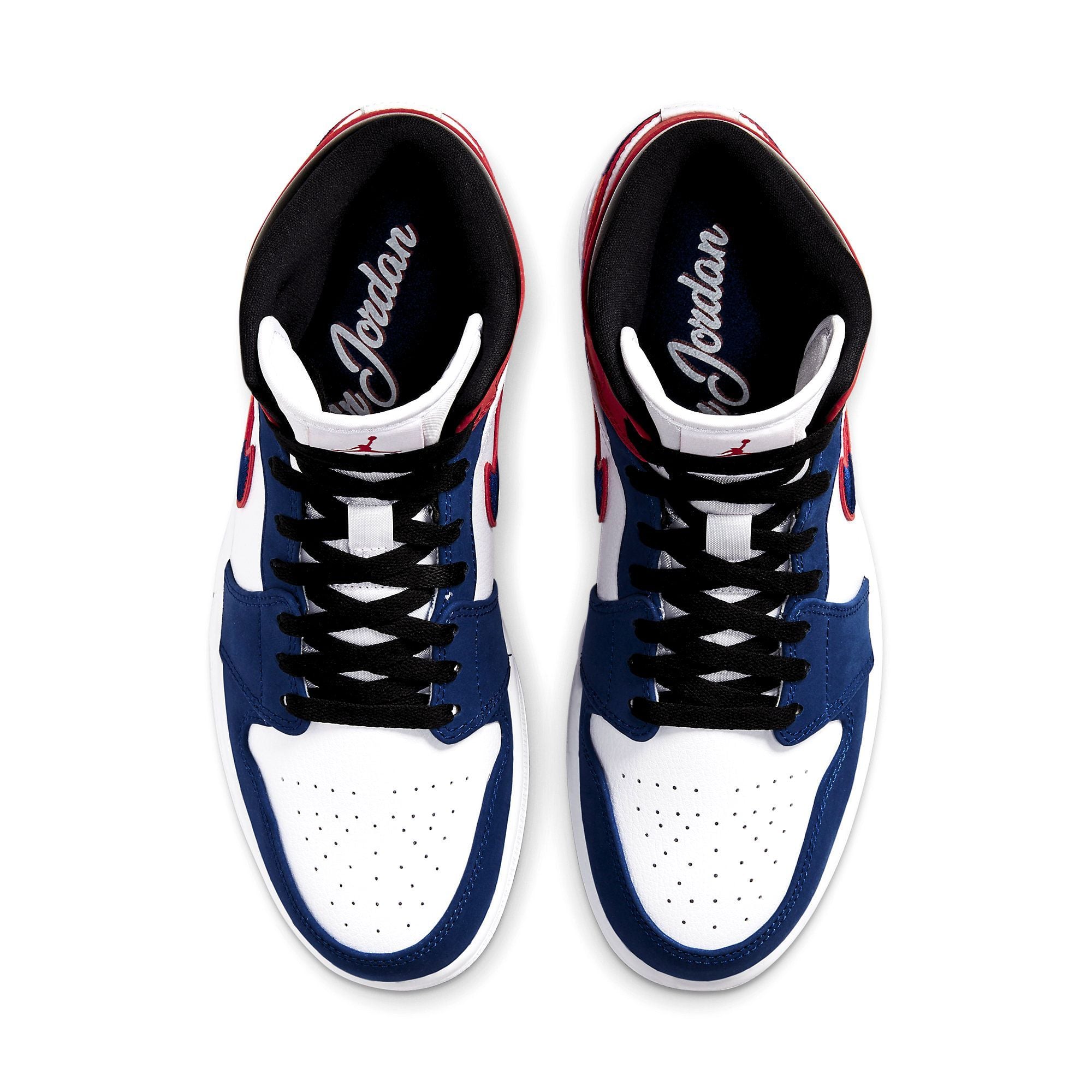  NIKE AIR JORDAN 1 MID MULTI COLOR SWOOSH 852542-146 