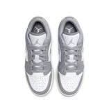  NIKE AIR JORDAN 1 LOW VINTAGE GREY GS 553560-053 