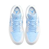  NIKE AIR JORDAN 1 LOW REVERSE ICE BLUE W DV1299-104 