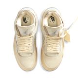  NIKE AIR JORDAN 4 X OFF-WHITE SAIL CV9388-100 