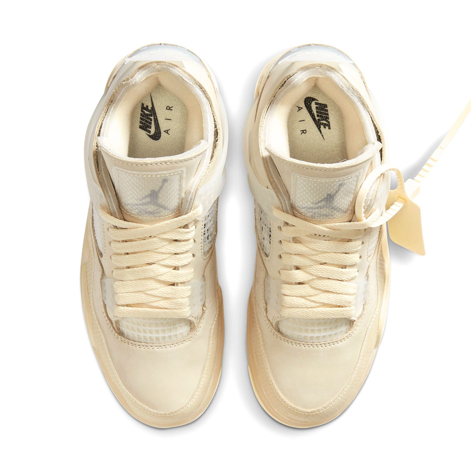 NIKE AIR JORDAN 4 X OFF-WHITE SAIL CV9388-100 