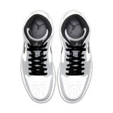  NIKE AIR JORDAN 1 MID LIGHT SMOKE GREY 554724-092 