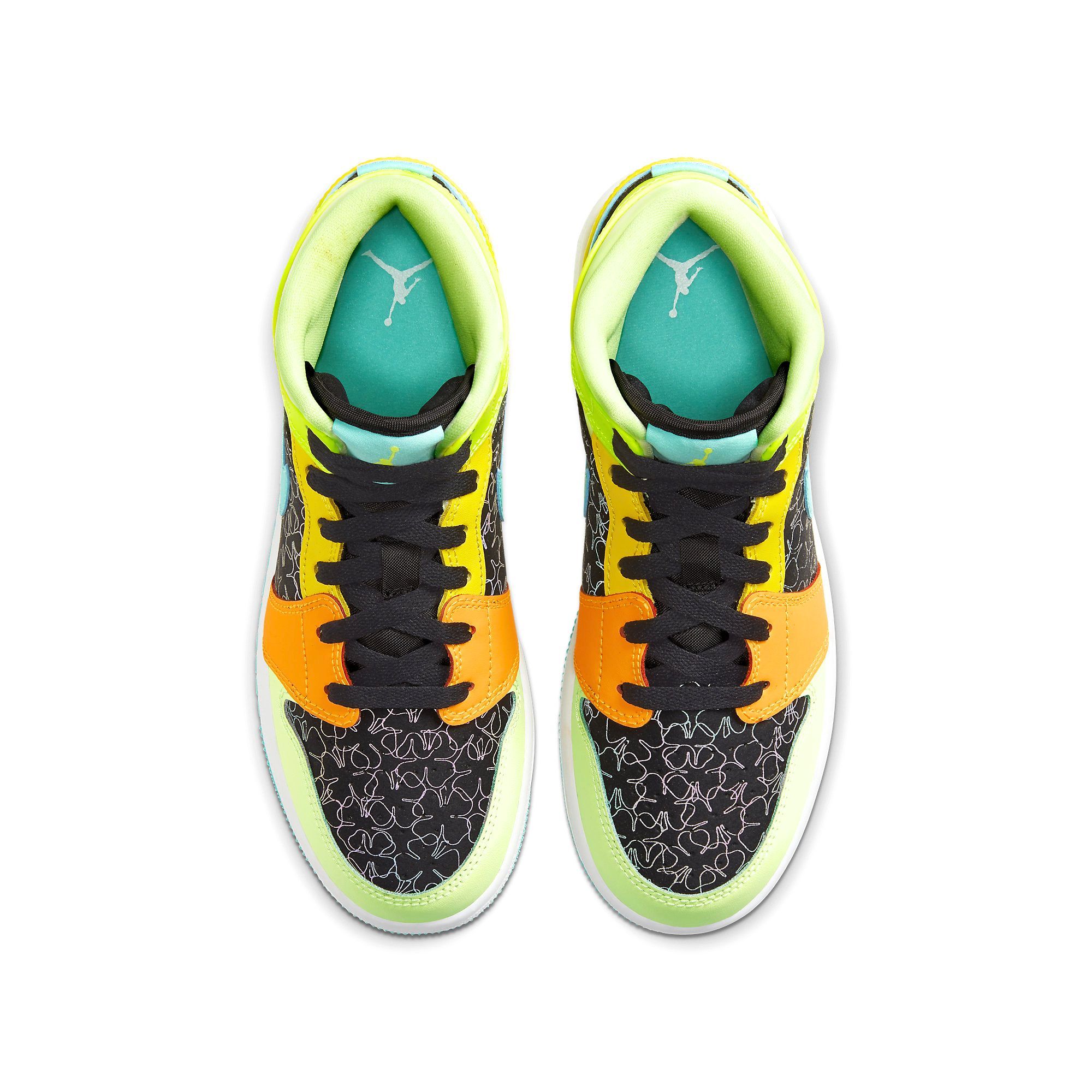  NIKE AIR JORDAN 1 MID SE AURORA GREEN BQ6931-037 