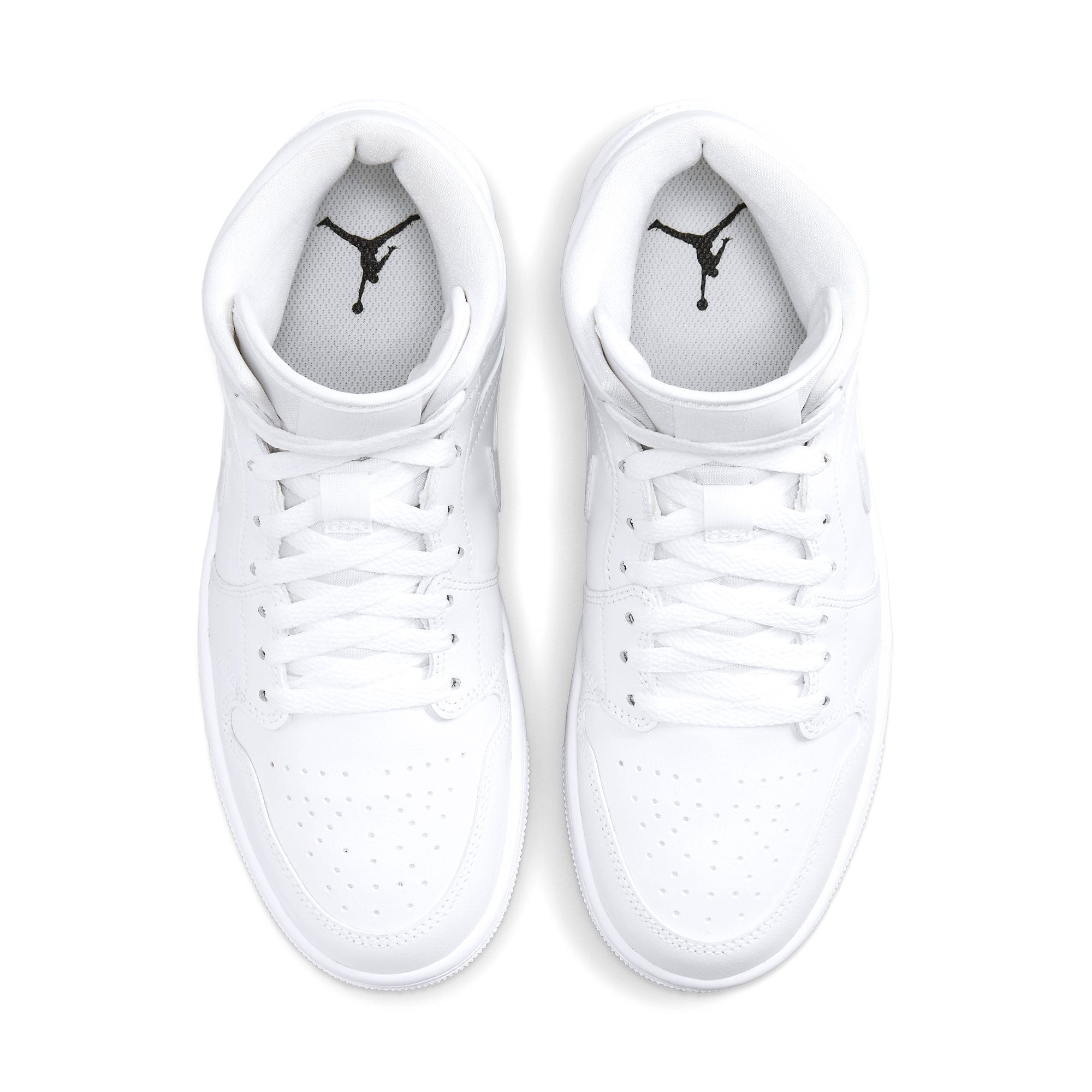  NIKE AIR JORDAN 1 MID TRIPLE WHITE W DV0991-111 