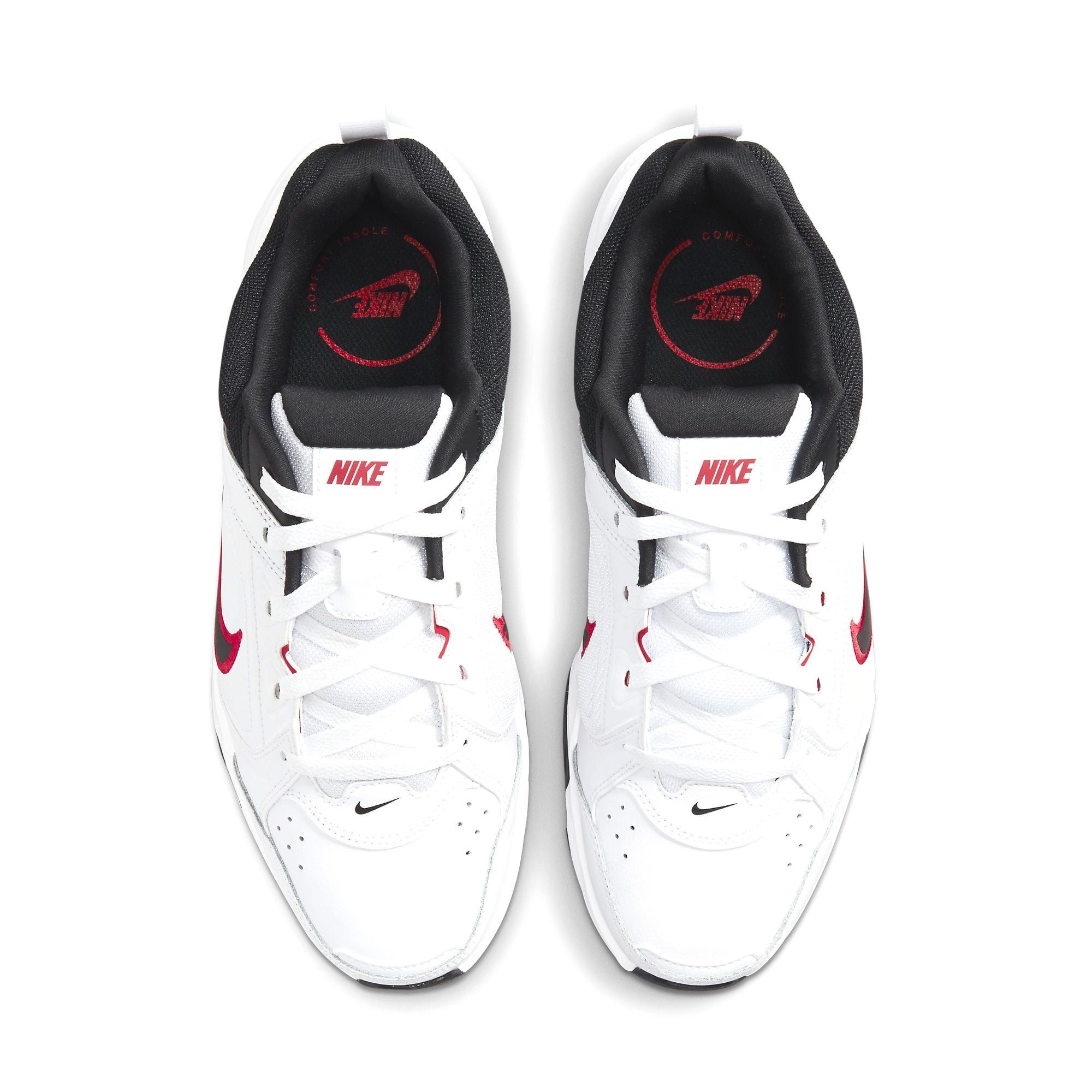  NIKE DEFY ALL DAY WHITE UNIVERSITY RED DJ1196-101 