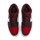  NIKE AIR JORDAN 1 MID BRED TOE 554724-079 