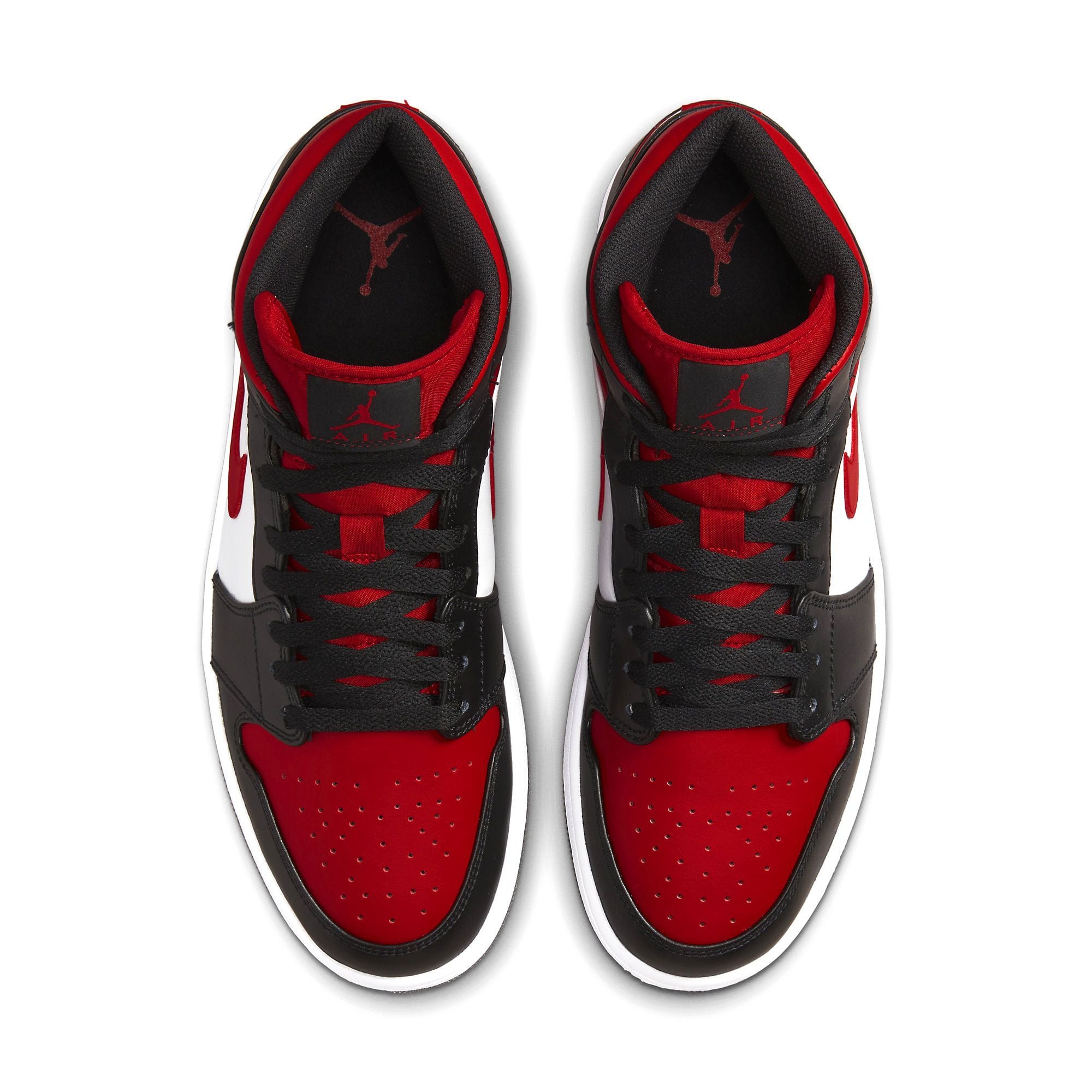  NIKE AIR JORDAN 1 MID BRED TOE 554724-079 