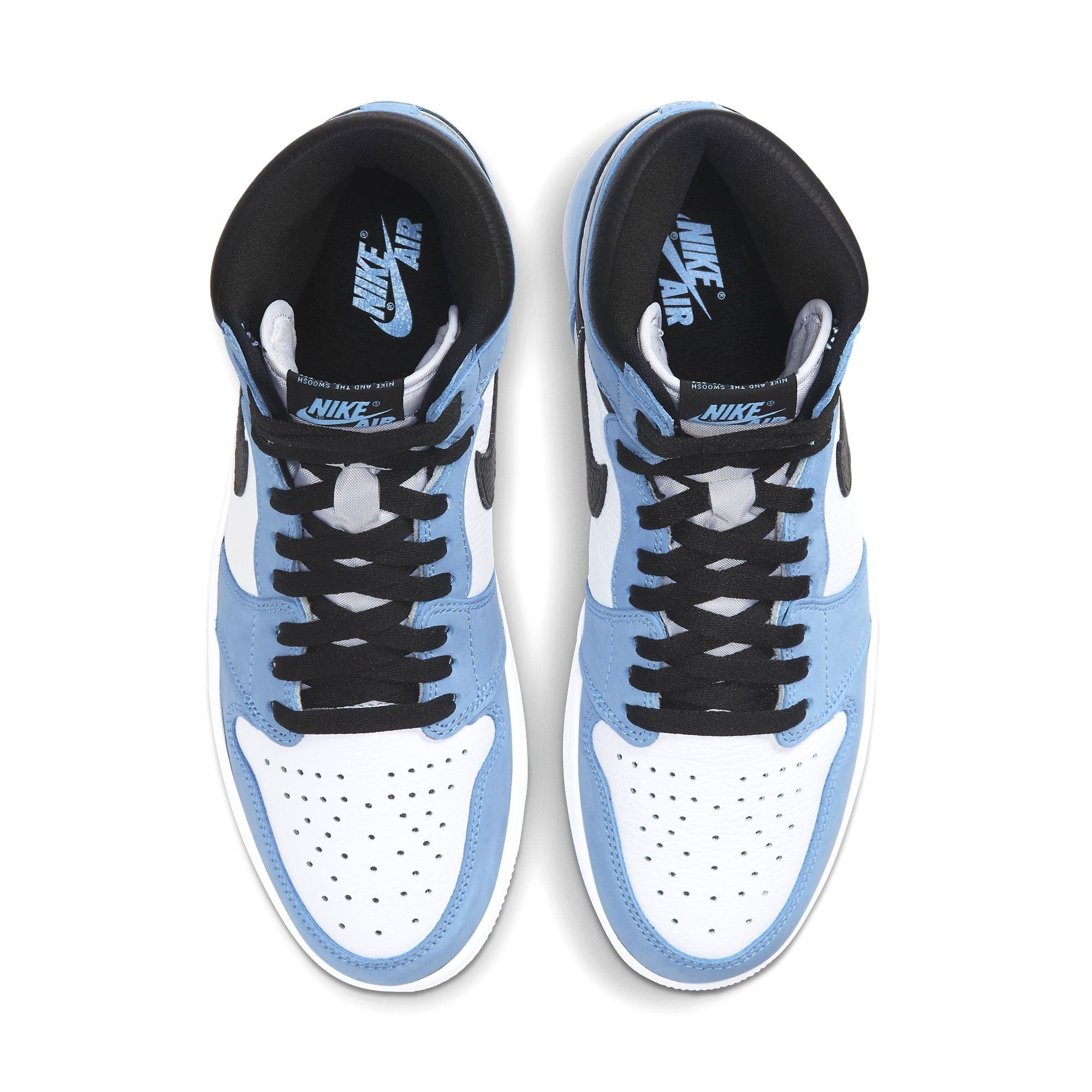  NIKE AIR JORDAN 1 HIGH OG UNIVERSITY BLUE 575441-134 
