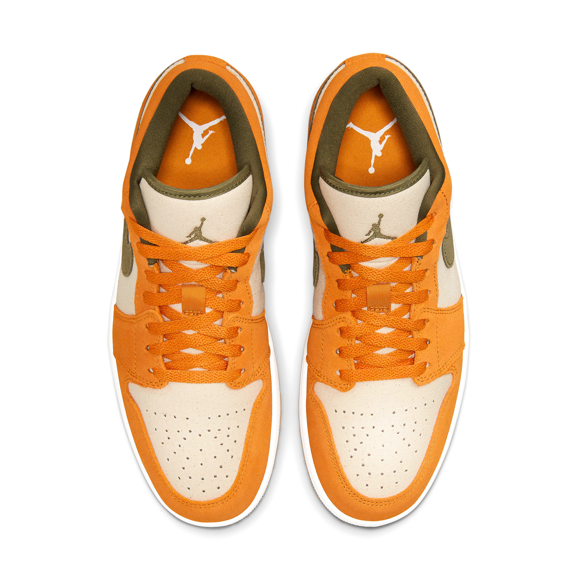  NIKE AIR JORDAN 1 LOW ORANGE OLIVE DH6931-102 