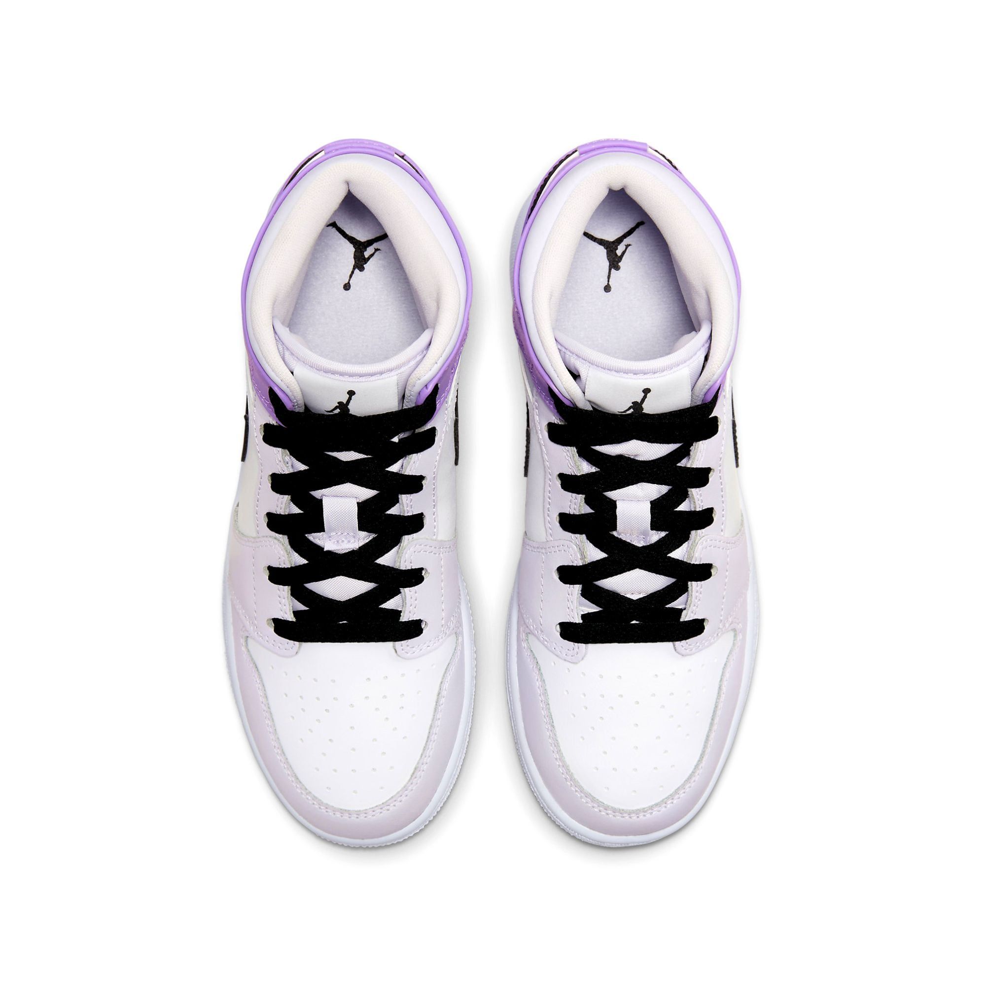  NIKE AIR JORDAN 1 MID BARELY GRAPE GS DQ8423-501 