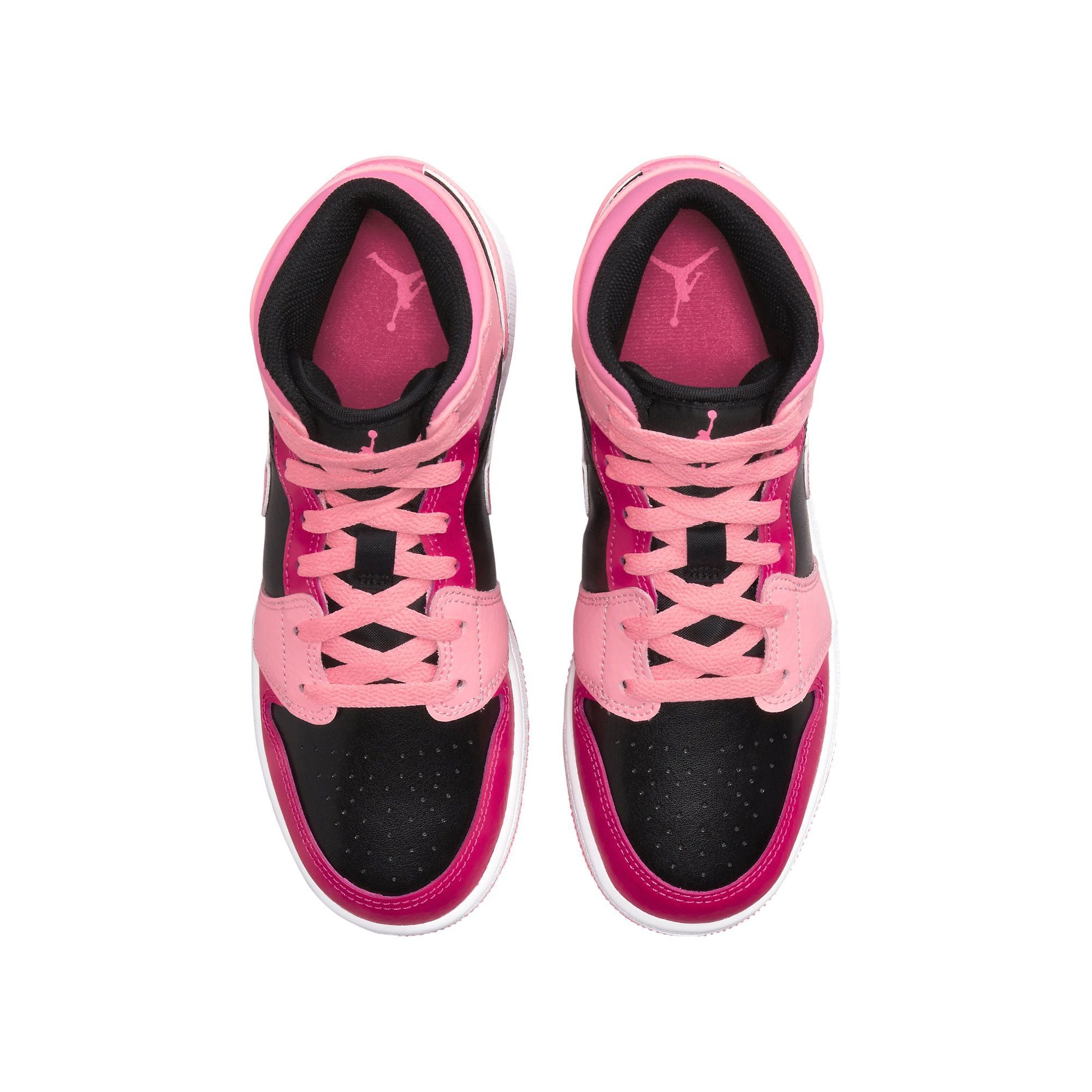  NIKE AIR JORDAN 1 MID GS CORAL CHALK 554725-662 