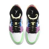 NIKE AIR JORDAN 1 MID LIGHTBULB MULTI CW1140-100 