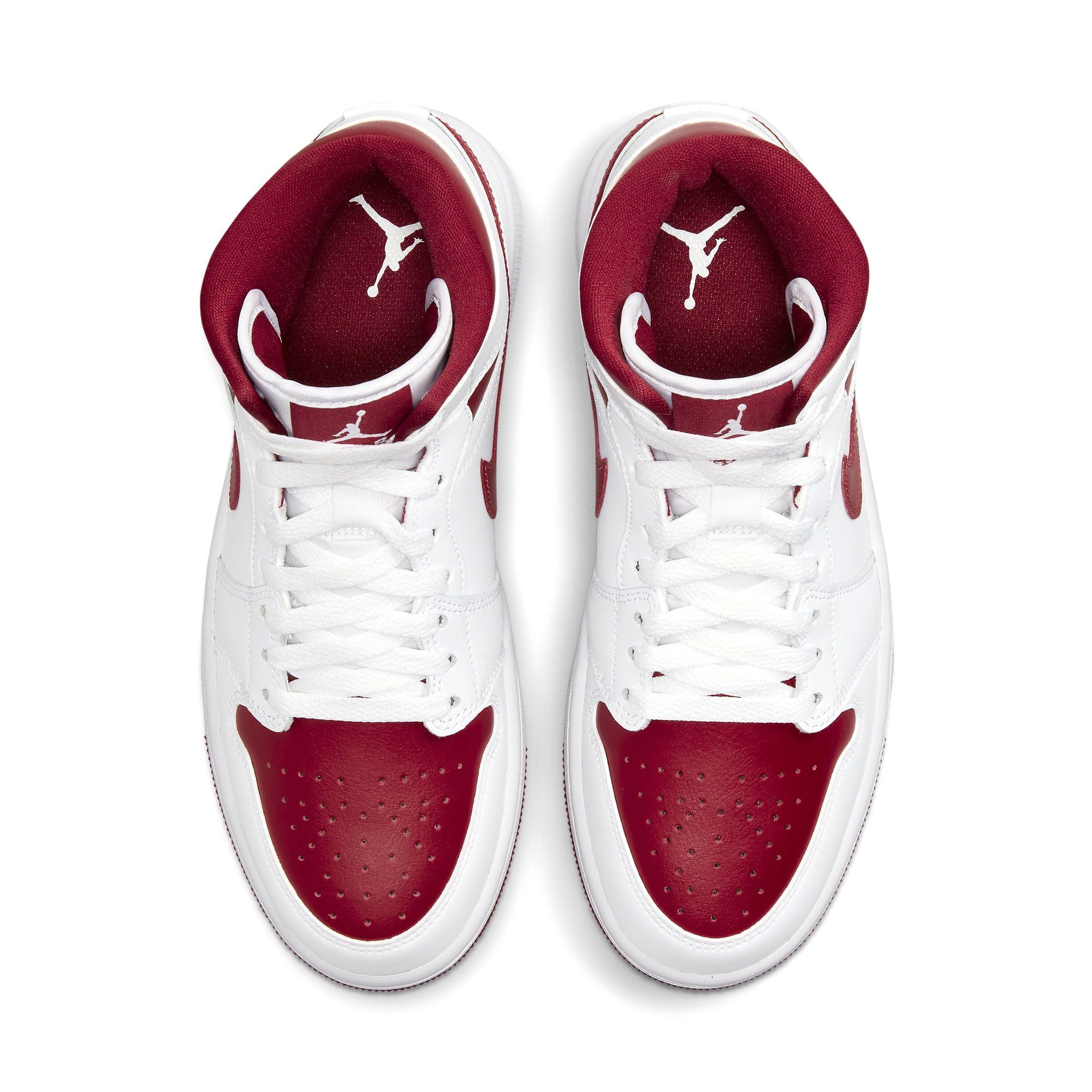  NIKE AIR JORDAN 1 MID REVERSE CHICAGO BQ6472-161 
