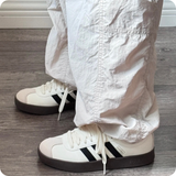  ADIDAS VL COURT CLASSIC CREAM WHITE CORE BLACK GUM JI0497 