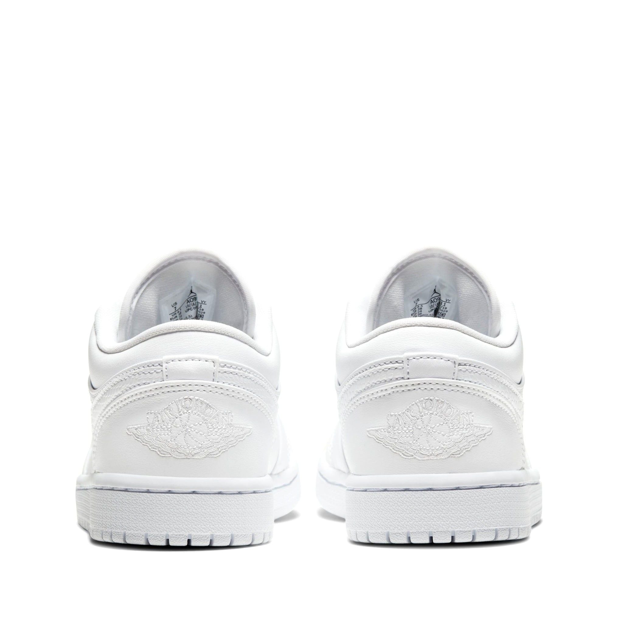  NIKE AIR JORDAN 1 LOW TRIPLE WHITE AO9944-111 l 553560-126 l 553560-130 