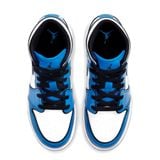  NIKE AIR JORDAN 1 MID SIGNAL BLUE WOMEN BQ6931-402 