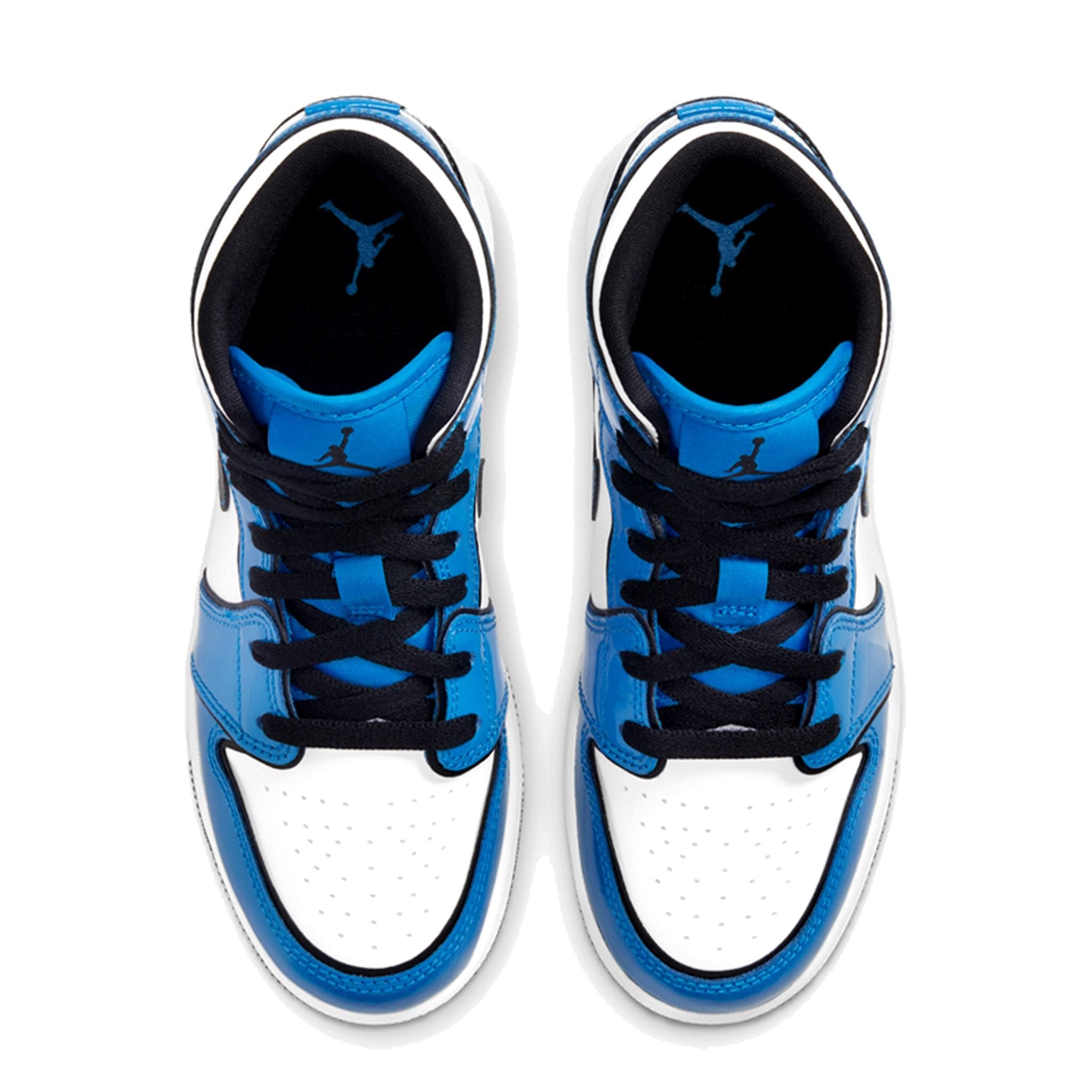  NIKE AIR JORDAN 1 MID SIGNAL BLUE WOMEN BQ6931-402 