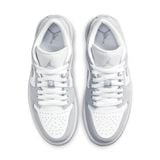  NIKE AIR JORDAN 1 LOW WHITE WOLF GREY W DC0774-105 