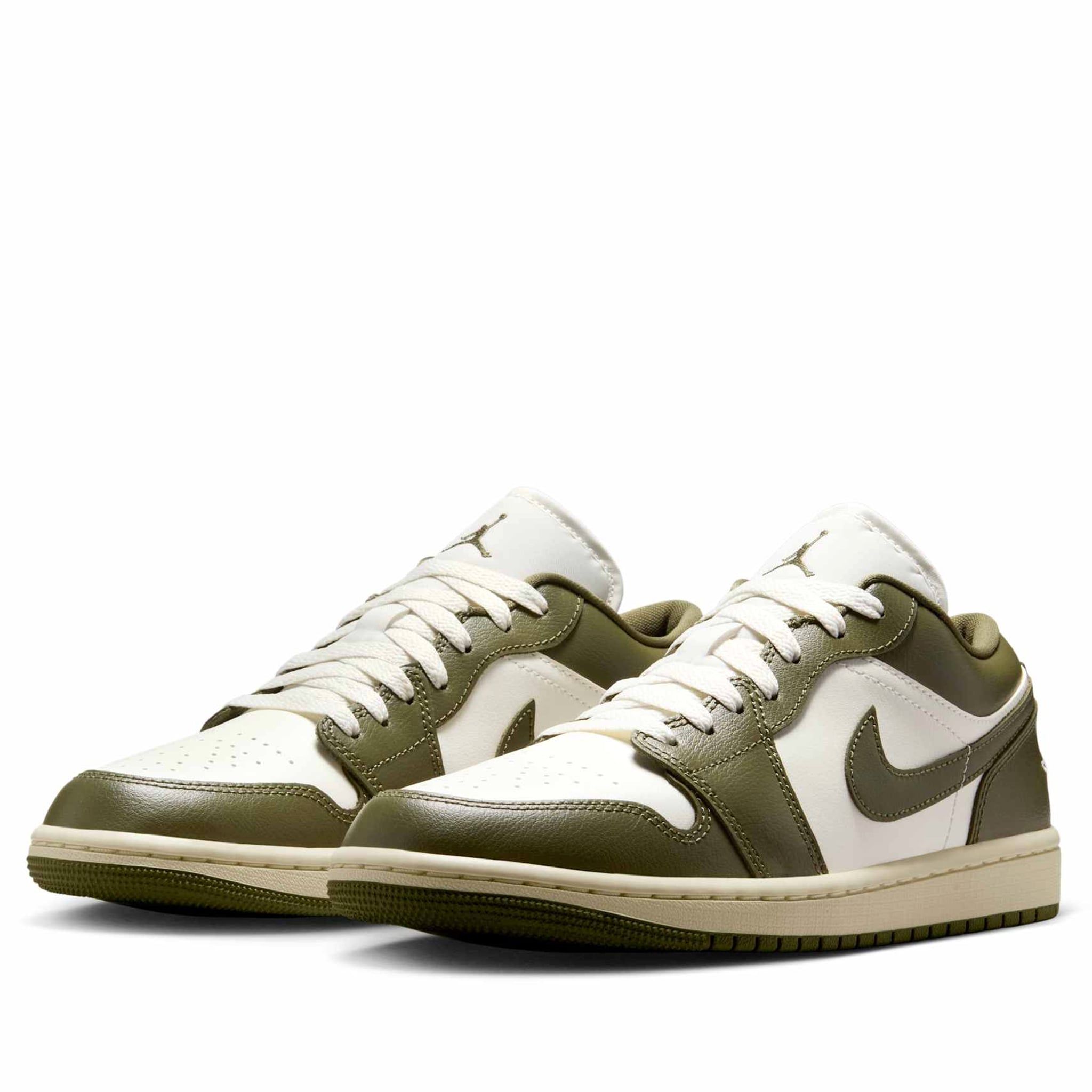 NIKE AIR JORDAN 1 LOW MEDIUM OLIVE DC0774-122 