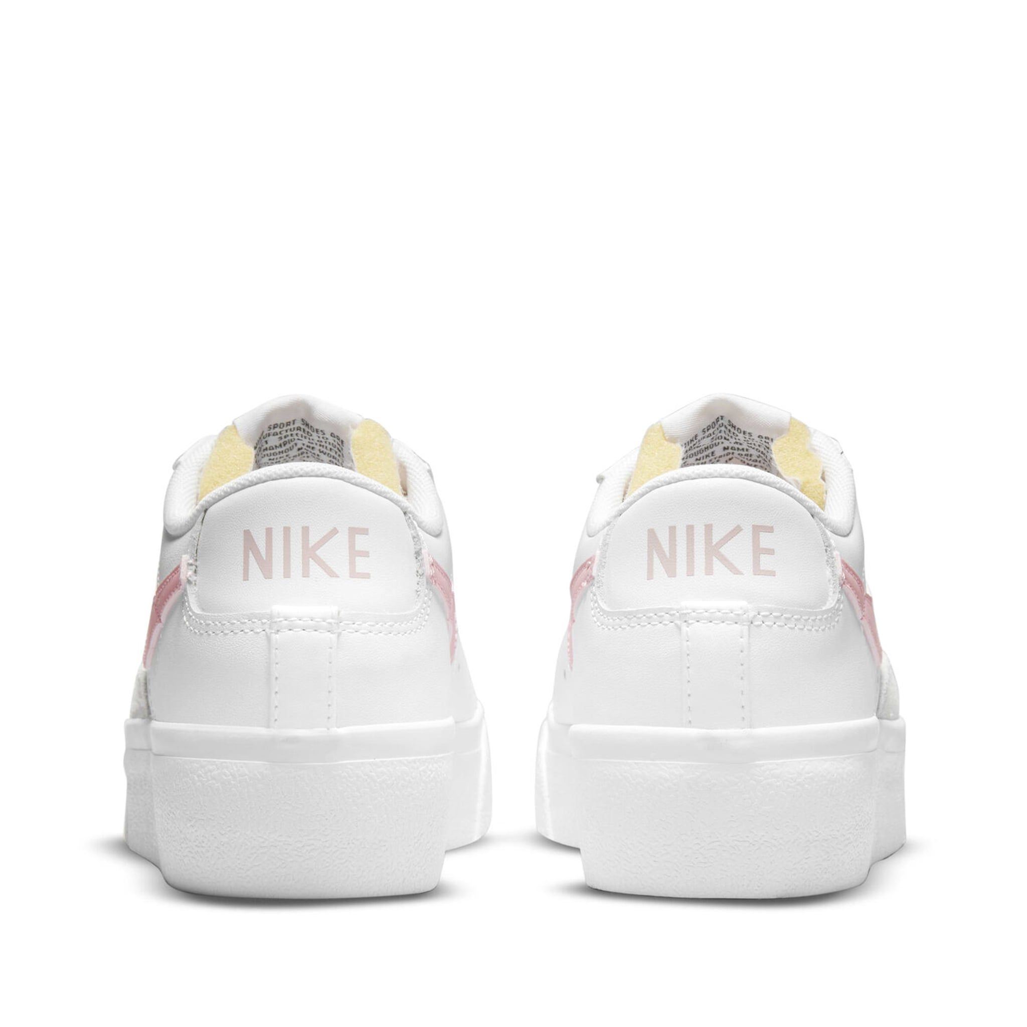  NIKE BLAZER LOW PLATFORM PINK GLAZE DJ0292-103 