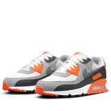  NIKE AIR MAX 90 SUMMIT WHITE SAFETY ORANGE SMOKE GREY DM0029-108 