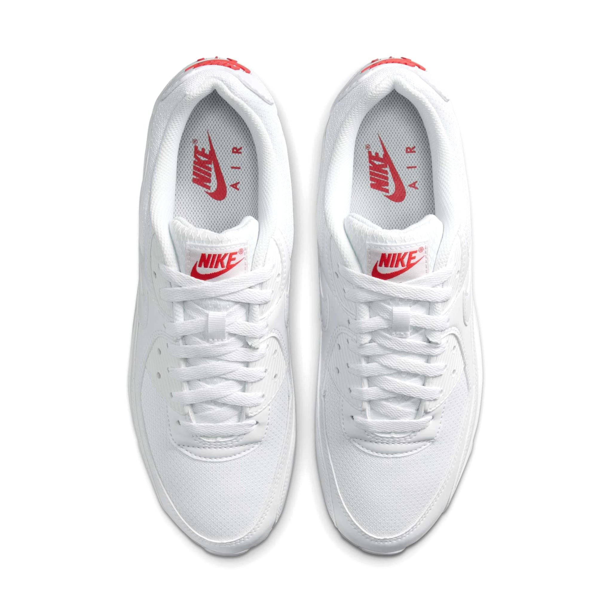  NIKE AIR MAX 90 WHITE LIGHT CRIMSON DM0029-118 