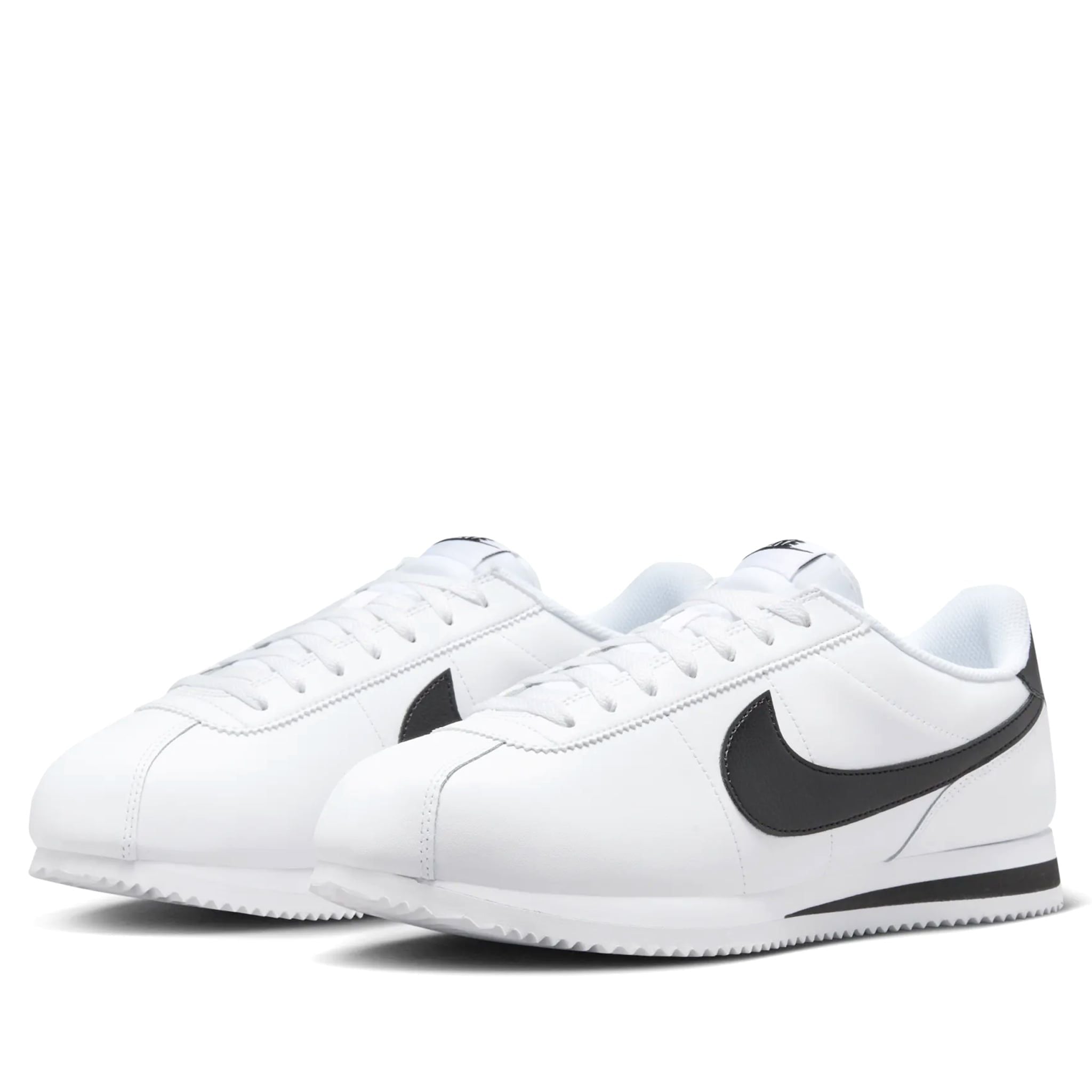  NIKE CORTEZ LEATHER WHITE BLACK DM4044-105 