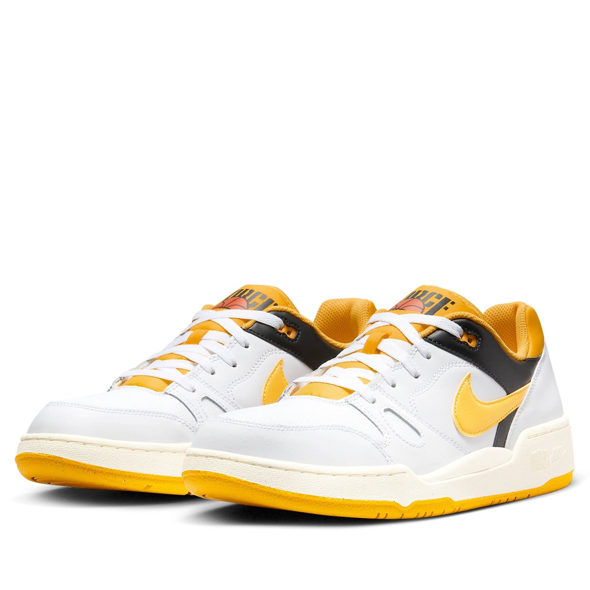  NIKE FULL FORCE LOW WHITE UNIVERSITY GOLD BLACK SAIL FB1362-103 